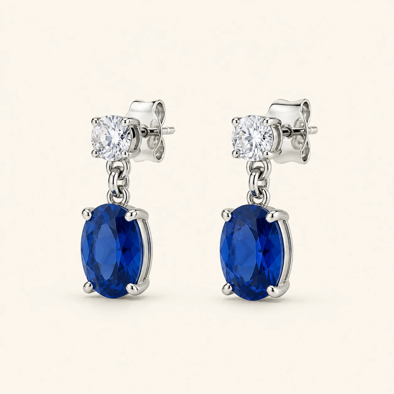 Gemstone earring design